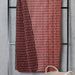 DAVID FUSSENEGGER -  SAVONA GRADIENT - RED WAVES  throw
