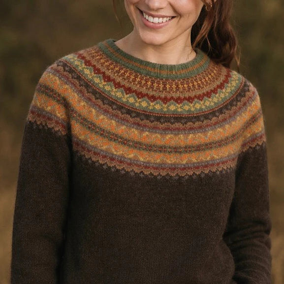 ERIBE - ALPINE Short SWEATER -  Oakley