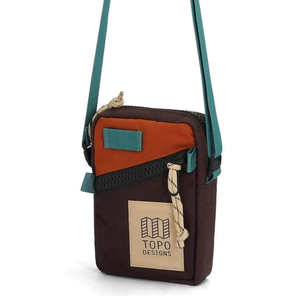 TOPO DESIGNS - Mini Shoulder Bag - CLAY / CHOCOLATE