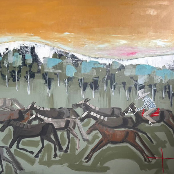 " HIGH COUNTRY MUSTER " by Justine Slough