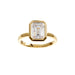 SYBELLA JEWELLERY - GABRIELLA GOLD BAGUETTE DRESS RING