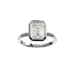 SYBELLA JEWELLERY - GABRIELLA SILVER BAGUETTE CZ RING
