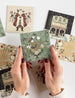 BESPOKE LETTERPRESS - 12 pack Christmas Village Small Card Boxset