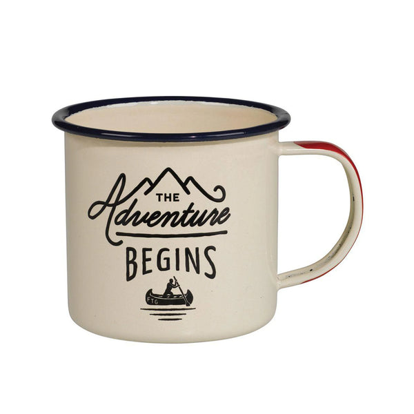 GENTLEMENS HARDWARE - ENAMEL MUG - Adventure Begins