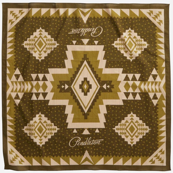 PENDLETON - ROCK POINT BANDANA - GREEN