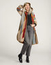 PENDLETON - HOODED JACQUARD COAT - Wyeth Trail TAN