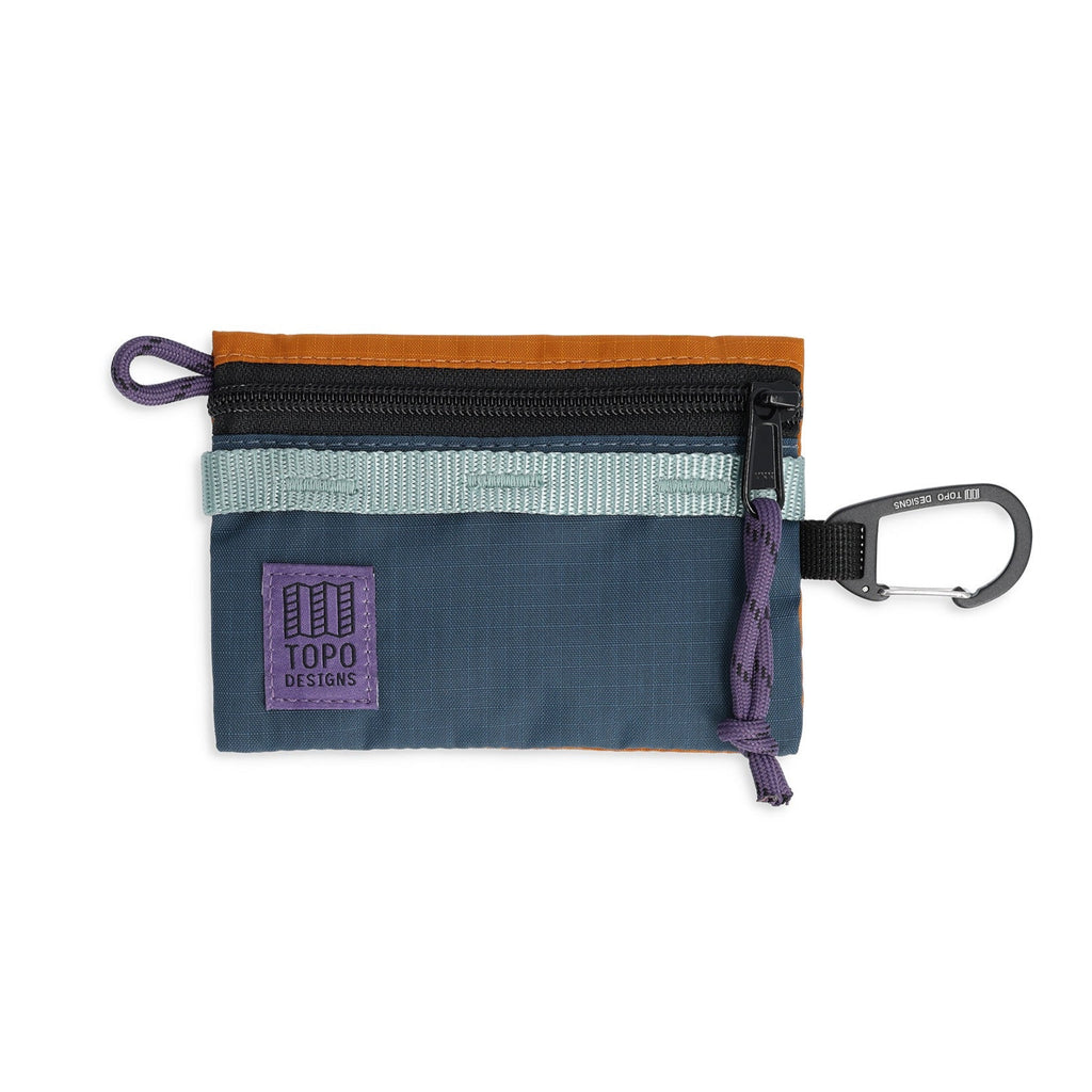 TOPO DESIGNS - ACCESSORY BAG MOUNTAIN  - POND / BLUE SPLICE