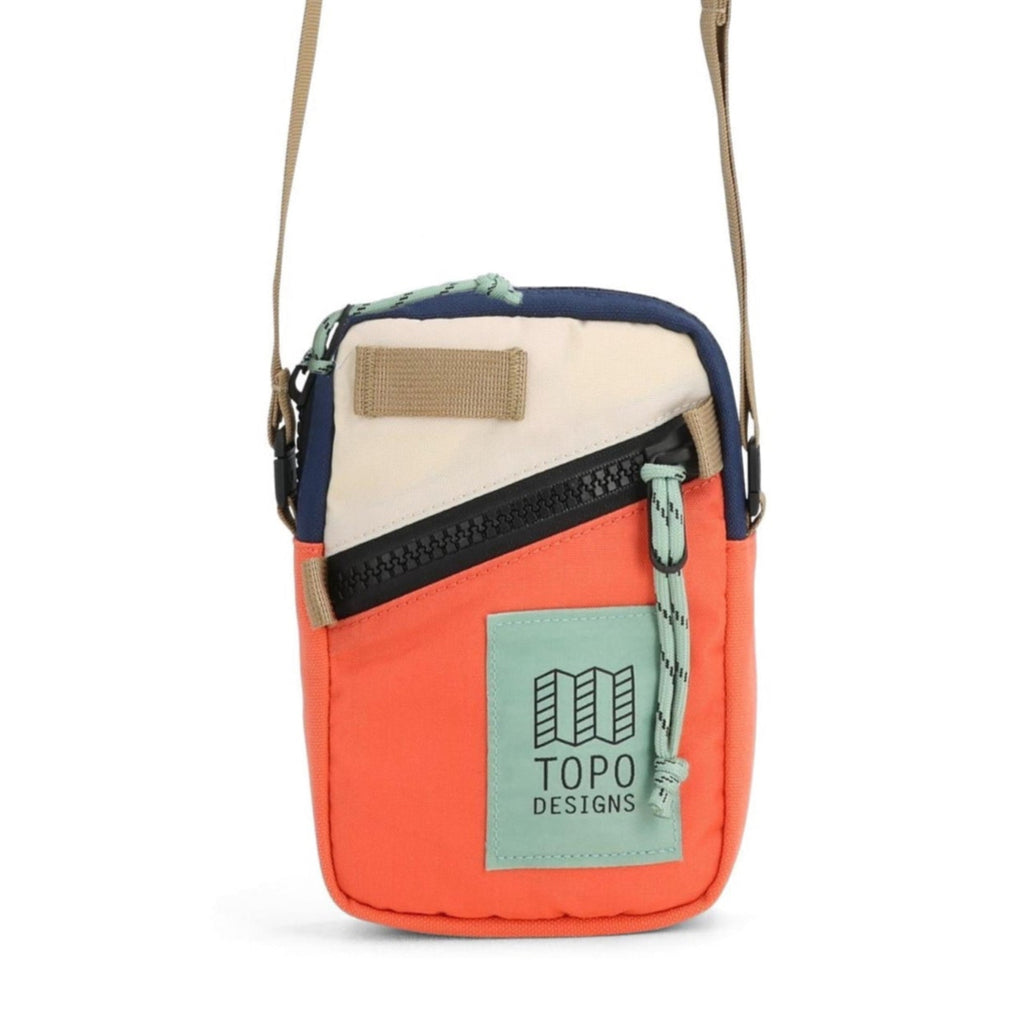 TOPO DESIGNS - Mini Shoulder Bag - ALMOND / EMBERGLOW