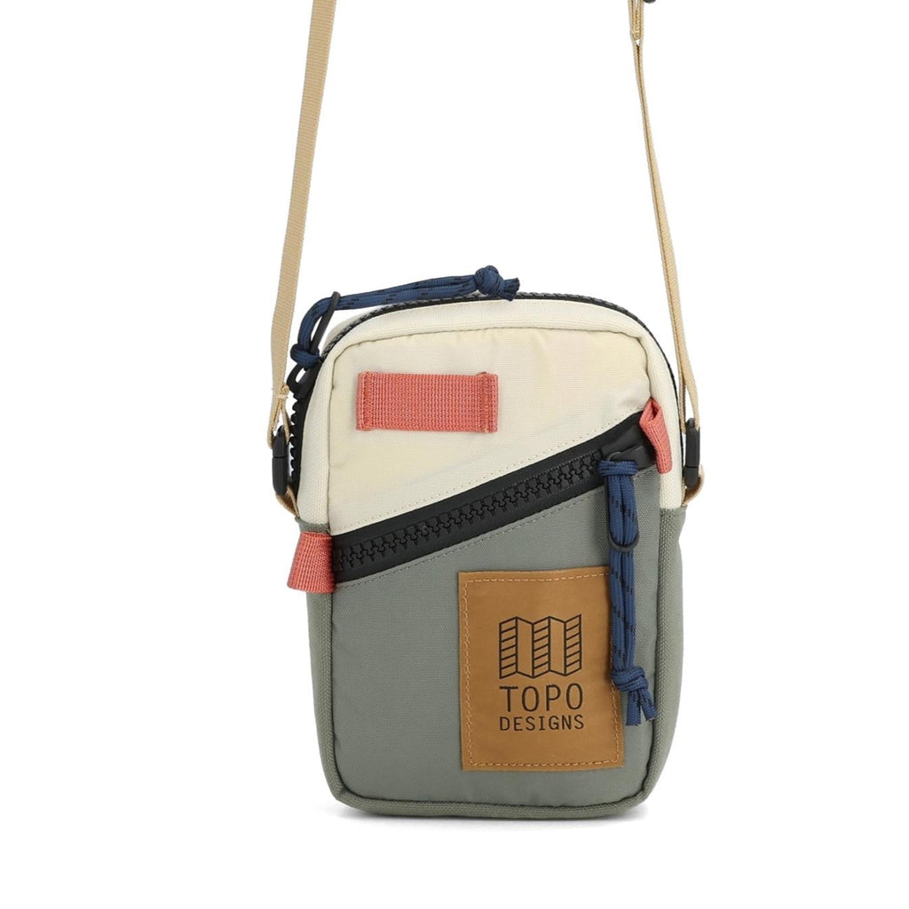 TOPO DESIGNS - Mini Shoulder Bag - BONE WHITE / BEETLE