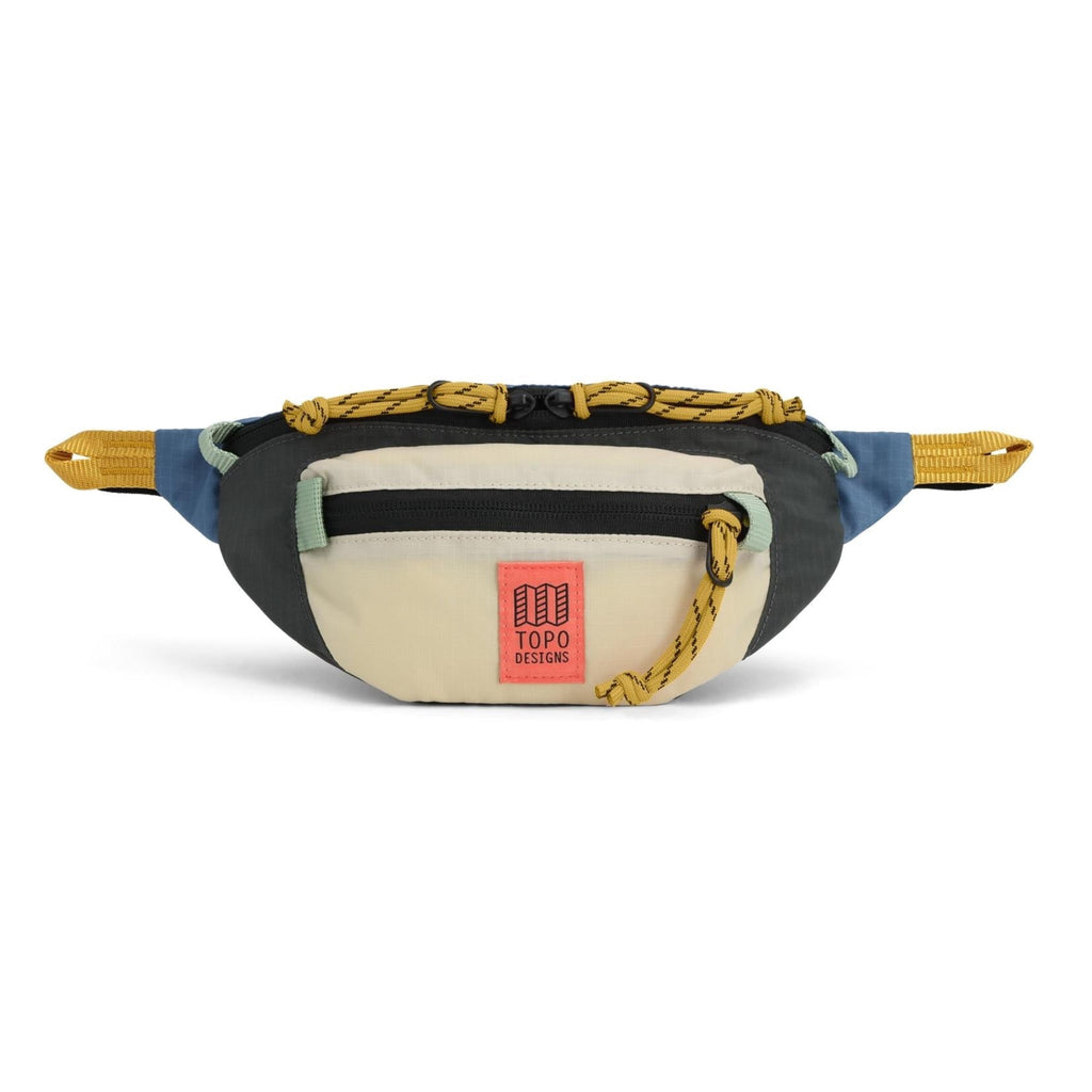 TOPO DESIGNS - Mountain Waist Pack - STONE BLUE / BONE WHITE