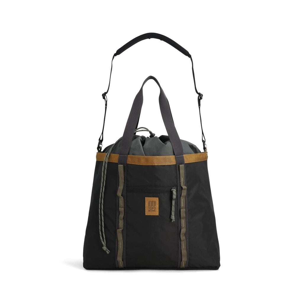 TOPO DESIGNS - Mountain Utility Bag BLACK / NEUTRAL