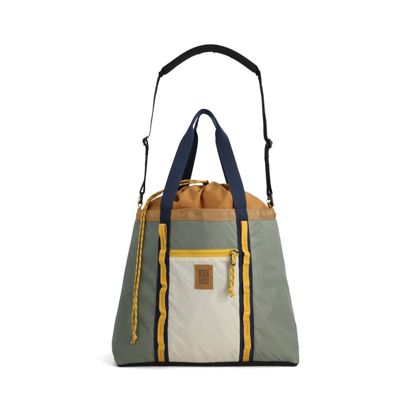 TOPO DESIGNS - Mountain Utility Bag BONE WHITE / BEETLE