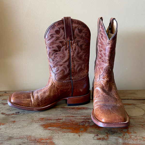 BRAD PAISLEY Vintage Men's Cowboy Boots Size US 10.5 D