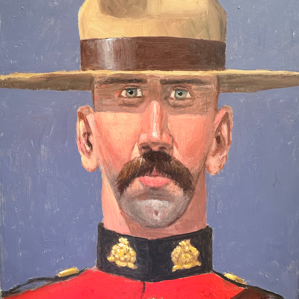 PHILIP MEATCHEM - " PORTRAIT of a MOUNTIE "