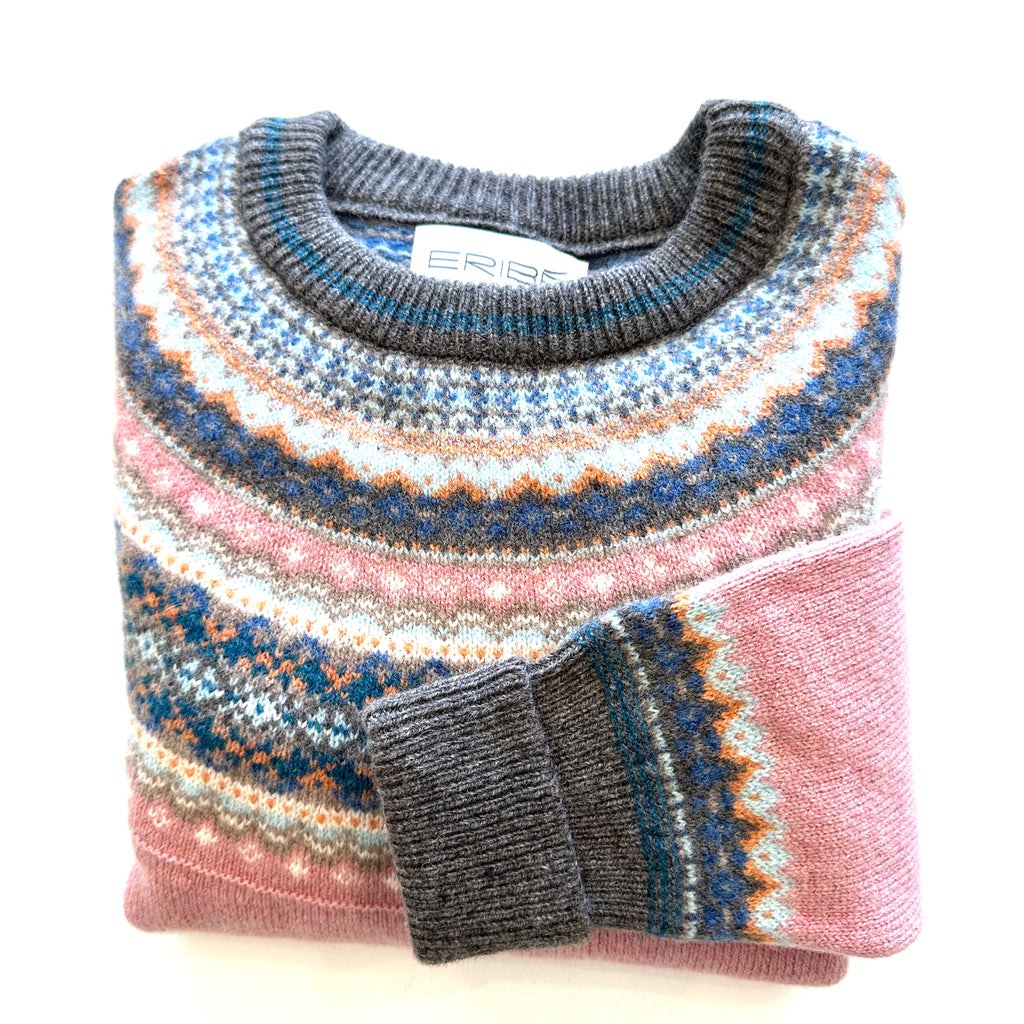 ERIBE - ALPINE Short SWEATER - Vintage Pink