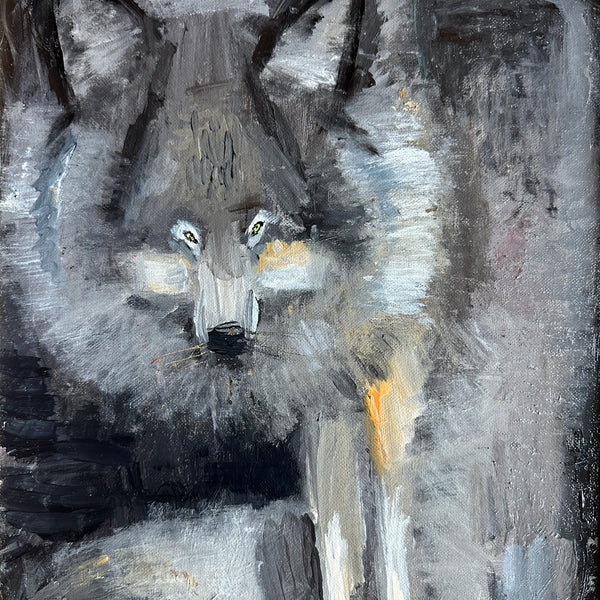 PHILIP MEATCHEM - " GIDEON the GRAY WOLF "