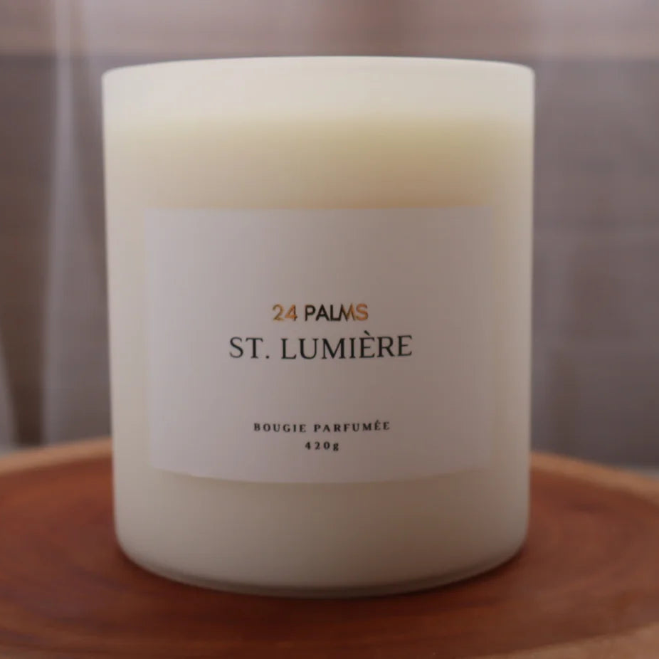 24 PALMS - ST LUMIERE - Candle 420g (Copy)