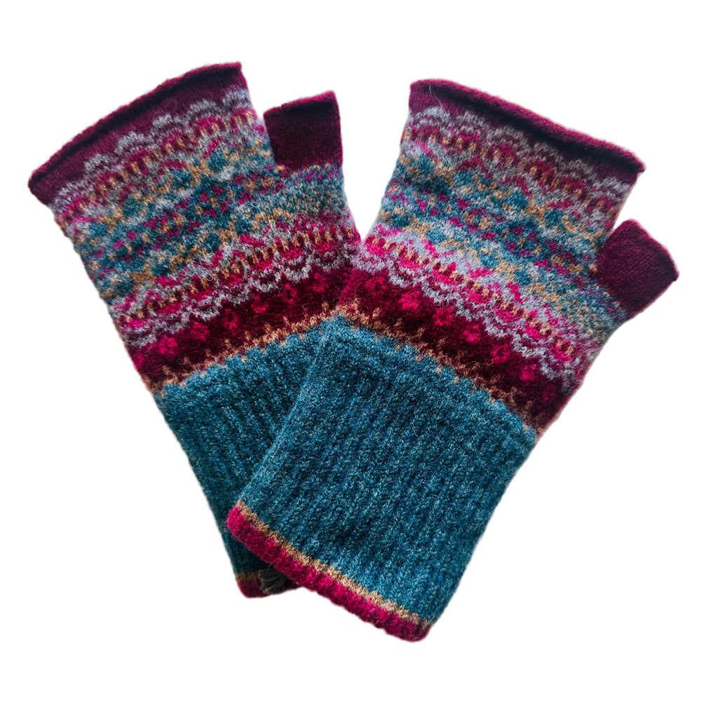 ERIBE -  ALLOA OPEN MITT - Velvet
