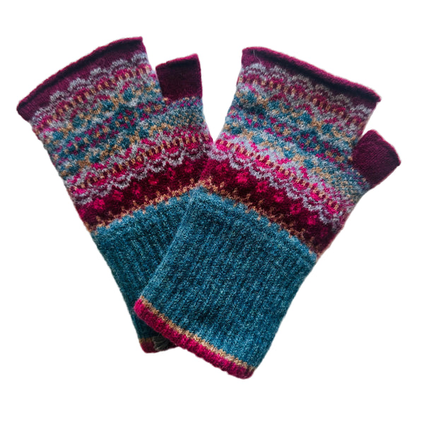 ERIBE -  ALLOA OPEN MITT - Velvet