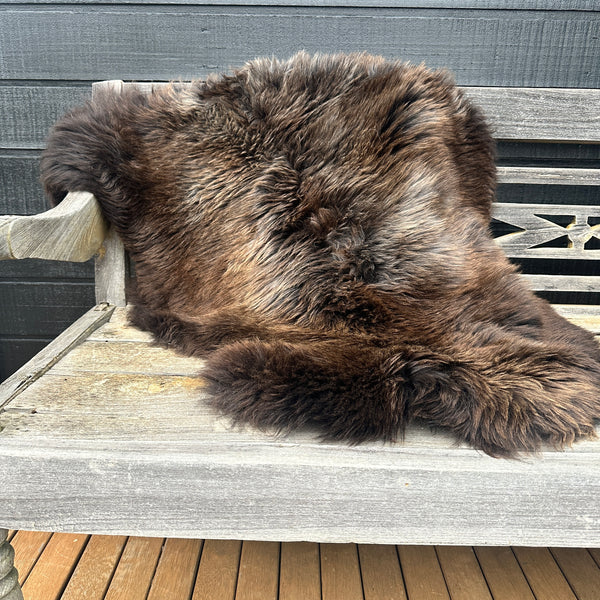 BRITISH SHEEPSKIN (Regular) - Dark Chocolate #003