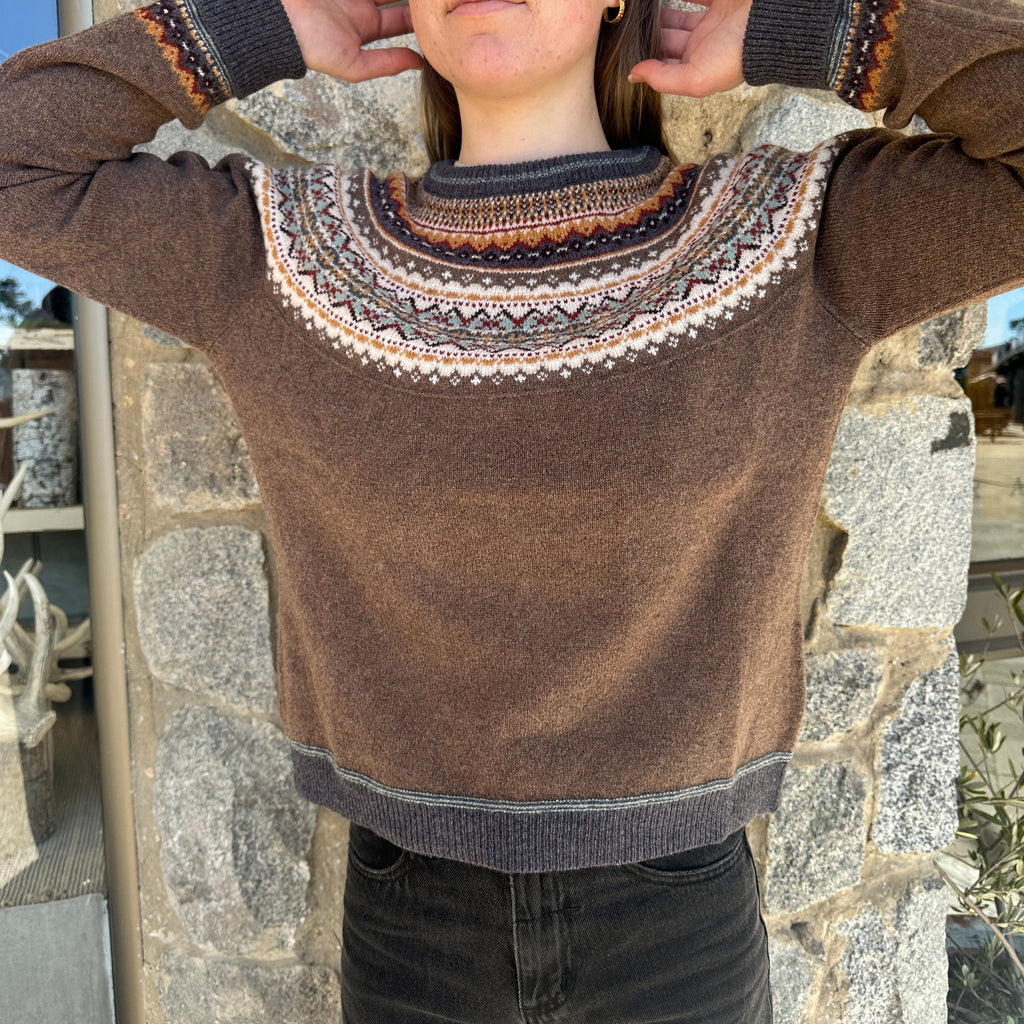 ERIBE - ALPINE Short SWEATER -  Hazel