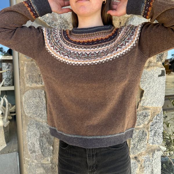 ERIBE - ALPINE Short SWEATER -  Hazel