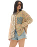 THE TALES  - HALF n HALF Teddy Western Shirt