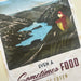 CURIOSITY CHOCOLATES - BLUE LAKE Linen Tea Towel