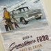 CURIOSITY CHOCOLATES - FAMILY SKI HOLIDAY Linen Tea Towel