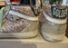 GOLDEN GOOSE - Midstar GLITTER LEATHER - Pink Ice- Size 38