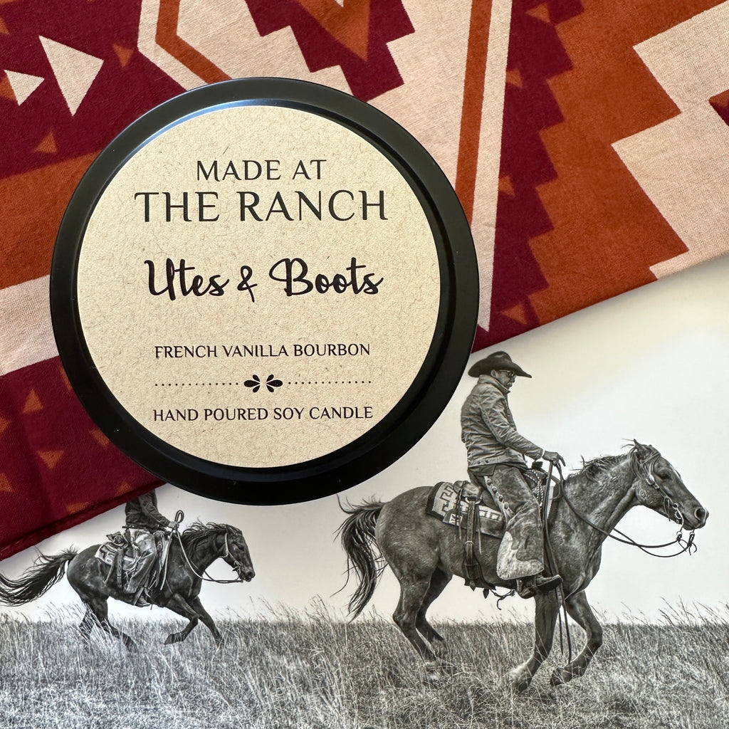 MADE AT THE RANCH - Utes & Boots Scent Sampler Tin - 125g