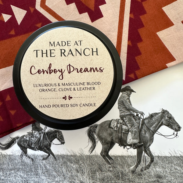 MADE AT THE RANCH - Cowboy Dreams Scent Sampler Tin - 125g