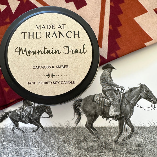 MADE AT THE RANCH - Mountain Trail Scent Sampler Tin - 125g