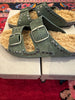 BOSABO - 430 Rivet Suede + Mouton Boucle CAMEL SLIDES- Khaki