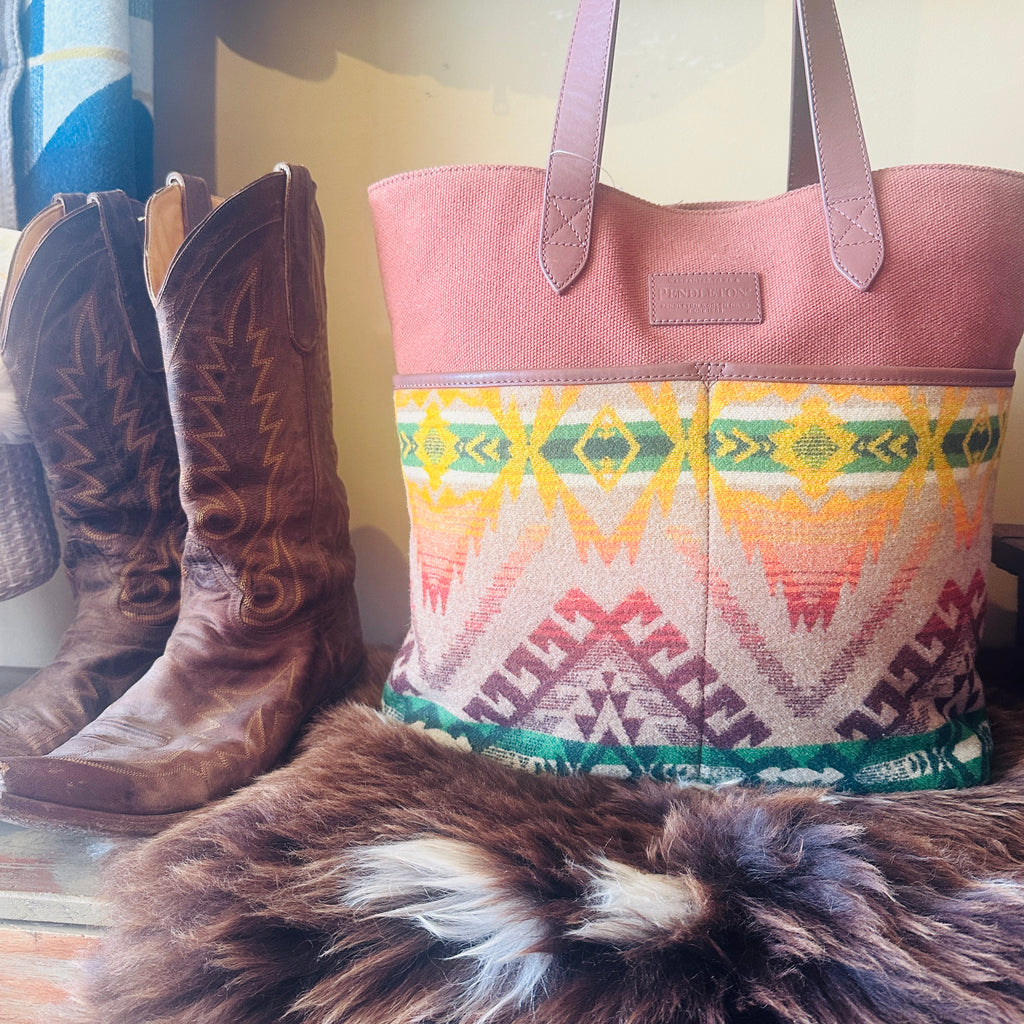 PENDLETON - MARKET TOTE - SAWTOOTH MOUNTAIN