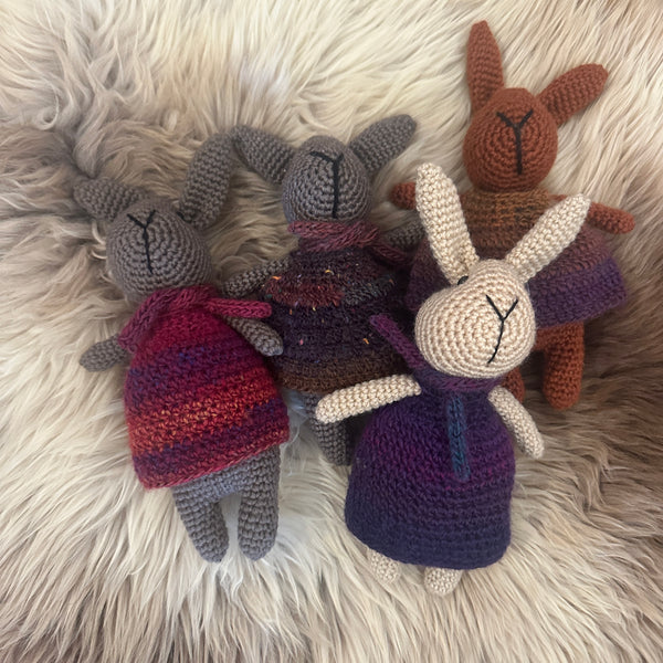 HANDMADE Knitted Bunnies - GIRLS - Outback