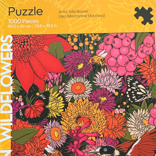 AUSTRALIAN WILDFLOWERS 1000 piece Puzzle