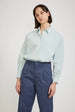 LMND - Chiara L/S Shirt - Cotton Poplin - SAGE