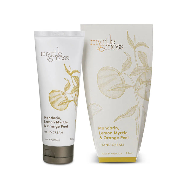 MYRTLE & MOSS - Hand Cream - MANDARIN LEMON MYRTLE & ORANGE PEEL