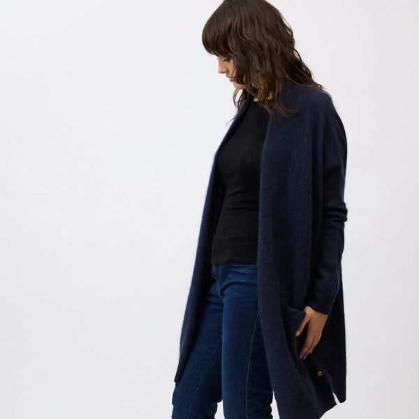 MIA FRATINO - PETRA CARDI  - Cashmere/Wool  -  Midnight