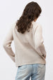 MIA FRATINO - MAXI FUNNEL - Winter White / Alabaster