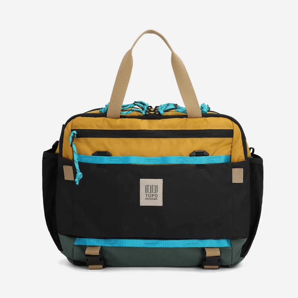 TOPO DESIGNS - Mountain Cross Bag- MUSTARD / FOREST