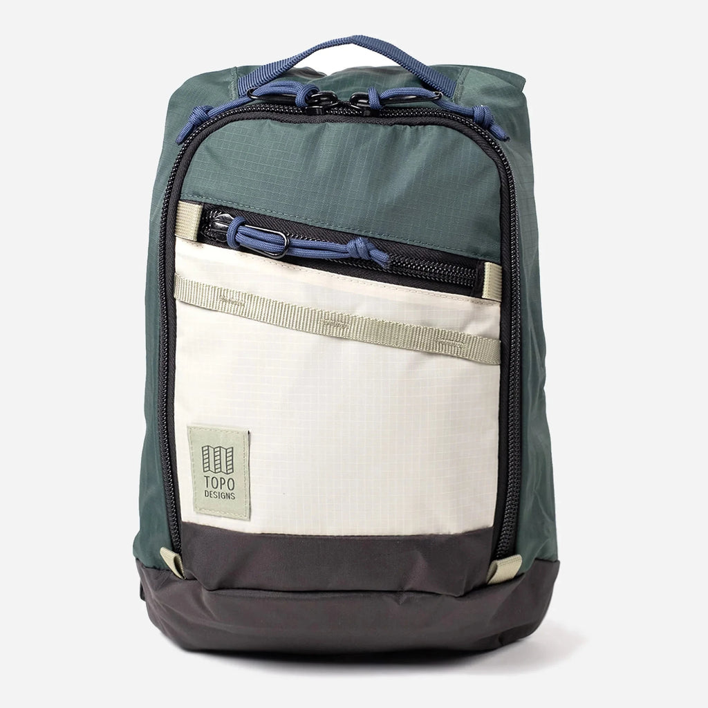TOPO DESIGNS - Mountain Sling Bag - FOREST/BONE