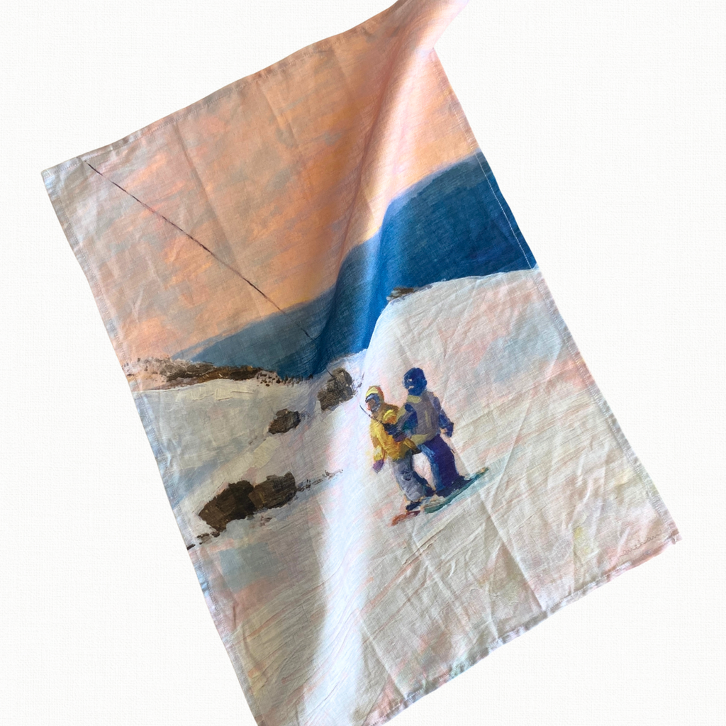 YANI LENEHAN - Linen Tea Towel - NOT ANOTHER T-BAR