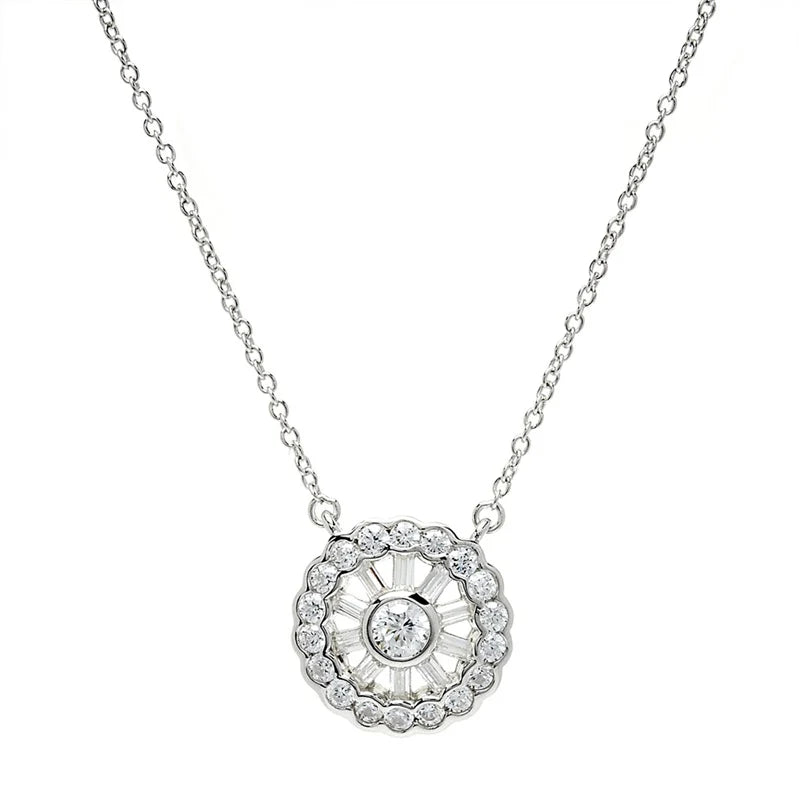 SYBELLA JEWELLERY - DAISY SILVER NECKLACE