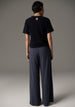 POL CLOTHING - Lou Belted Pant - SLATE