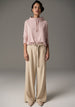 POL CLOTHING - Lou Belted Pant - PEBBLE