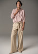 POL CLOTHING - Lou Belted Pant - PEBBLE