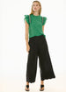 POL CLOTHING - Nova Frill Top - Green