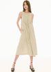 POL CLOTHING - Fable Tank Dress - Ivory/ Ink